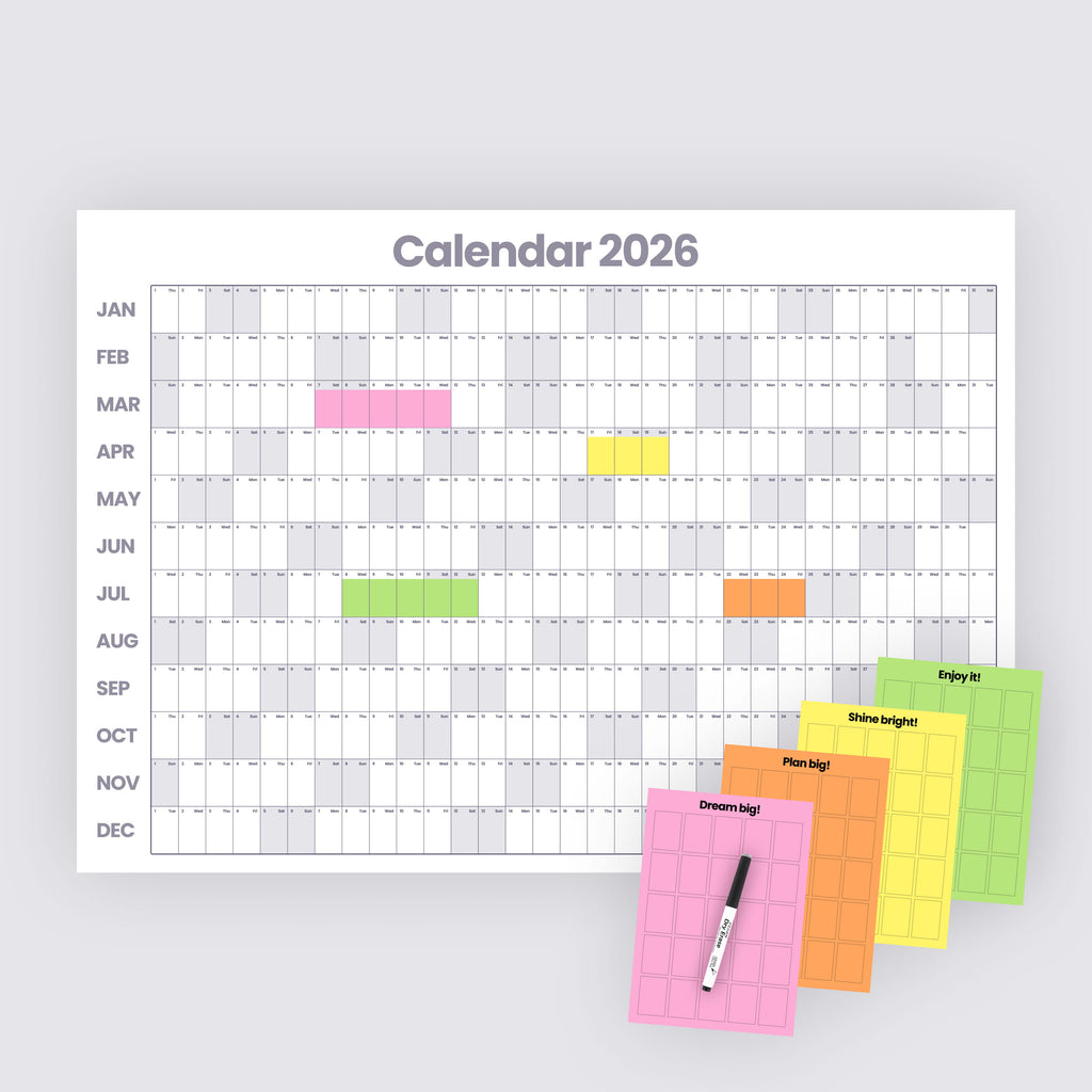 Calendar 2026 – Grey
