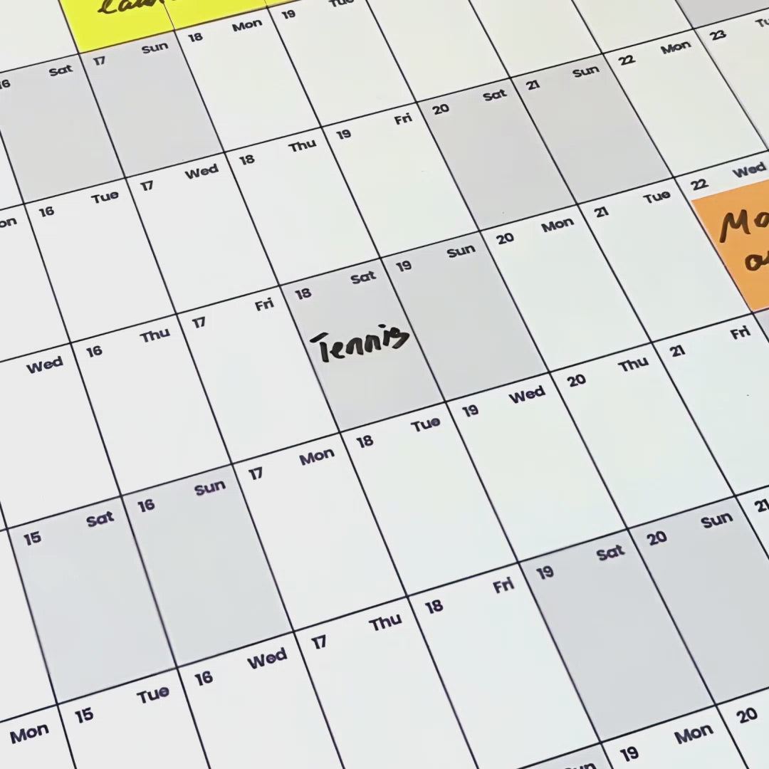 Calendar 2026 – Grey