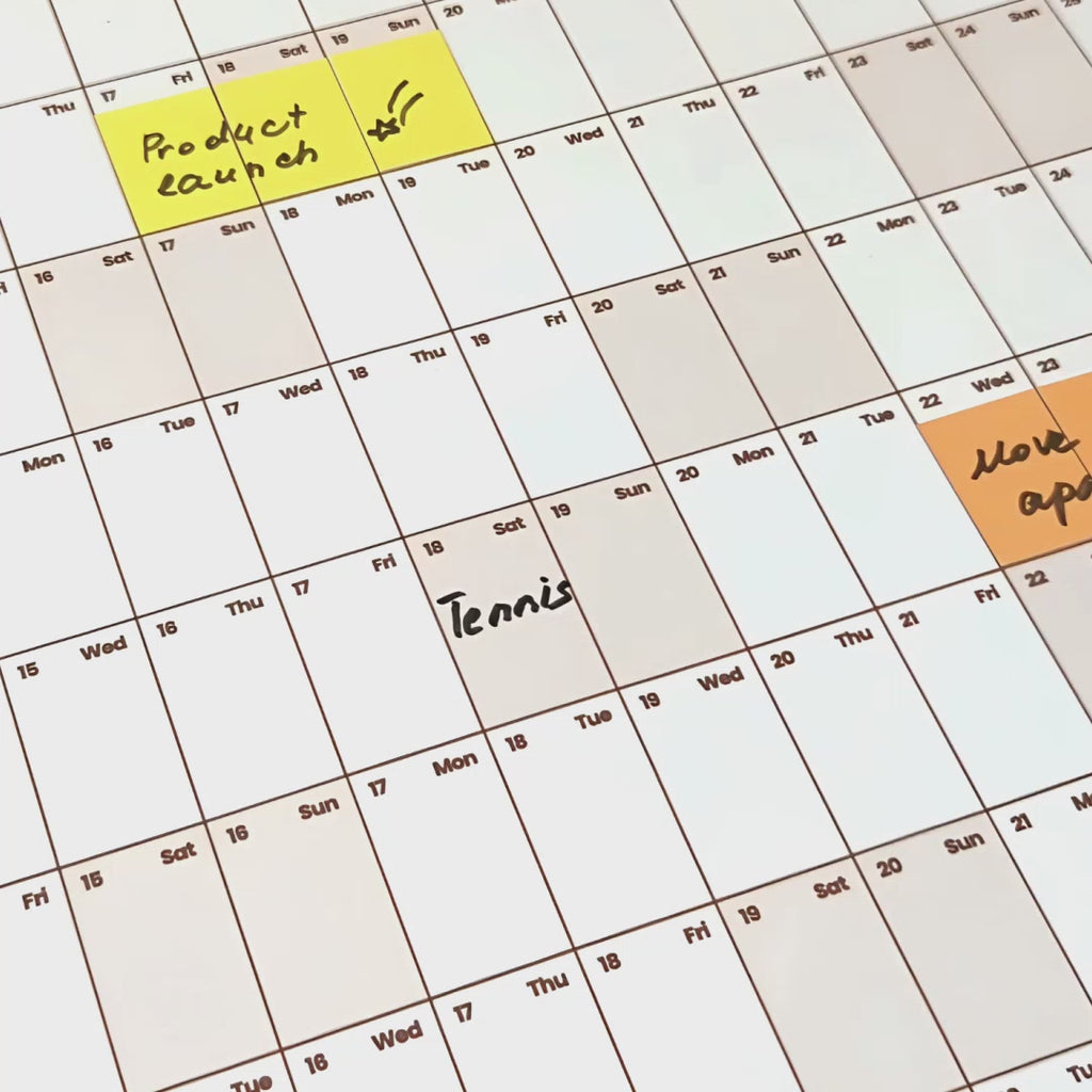 Calendar 2026 – Beige