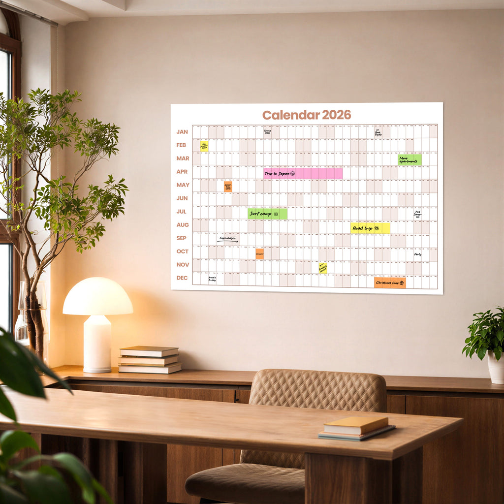 Calendar 2026 – Beige